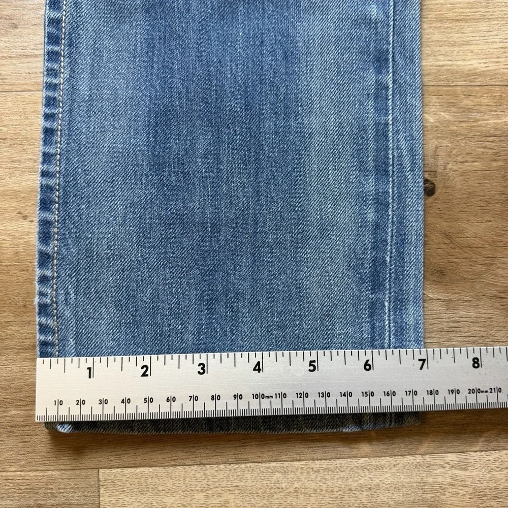 Diesel Poiak Jeans Men 27x28 Blue Slim Tapered Button Fly Pain Splatter (Hemmed)